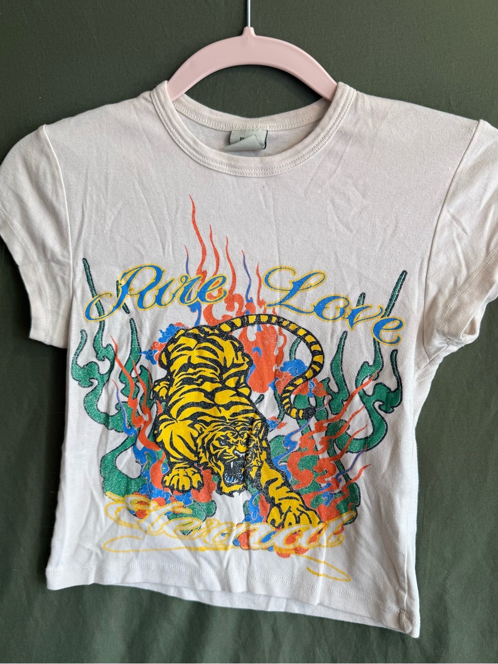 'Pure Love' Tiger Graphic Tee